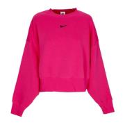 Phoenix Fleece Oversized Crewneck Sweatshirt Nike , Pink , Dames