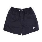 Club Woven Lined Flow Shorts Nike , Black , Heren