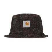 Paisley Print Cord Bucket Hat Carhartt Wip , Multicolor , Heren