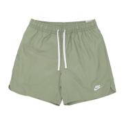 Club Woven Lined Flow Shorts Nike , Green , Heren