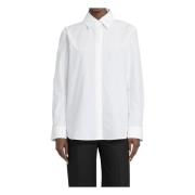 Witte Cocoon Tunic Shirt Lanvin , White , Dames
