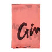 Zijden Handtekening Foulard Givenchy , Pink , Dames