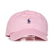 Roze Hoeden met Blauw Pony Logo Polo Ralph Lauren , Pink , Heren
