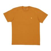 Chase T-Shirt in Buckthorn/Gold Carhartt Wip , Yellow , Heren