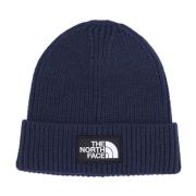 Logo Box Cuf Beanie - Summit Navy The North Face , Blue , Heren