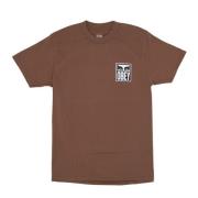 Eyes Icon 2 T-Shirt Obey , Brown , Heren