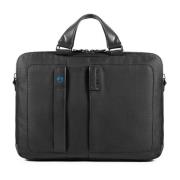 Handbags Piquadro , Black , Unisex