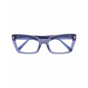 Paarse Optische Bril Stijlvol en veelzijdig Tom Ford , Purple , Dames