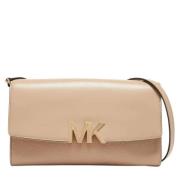 Pre-owned Leather clutches Michael Kors Pre-owned , Beige , Dames