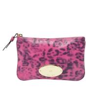 Pre-owned Leather pouches Mulberry Pre-owned , Pink , Dames