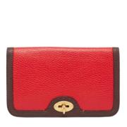 Pre-owned Leather clutches Fendi Vintage , Red , Dames