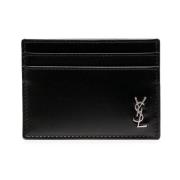 YSL Creditcardhouder Saint Laurent , Black , Heren