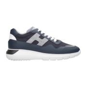 Blauwe Interactive3 Sneakers Hogan , Blue , Heren