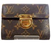 Pre-owned Canvas wallets Louis Vuitton Vintage , Brown , Dames