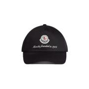 Stijlvolle Baseball Cap - Model J1 Moncler , Black , Heren