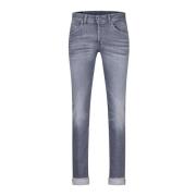 Stijlvolle Skinny-Fit Jeans Dondup , Gray , Heren