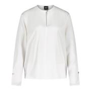 Zijden Blouse Binalea Hugo Boss , White , Dames