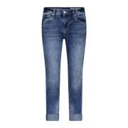 Trendy Slim-Fit Cropped Jeans Adriano Goldschmied , Blue , Dames