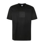 Zwarte Metropolis Logo T-Shirt C.p. Company , Black , Heren