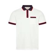 Klassieke Polo Shirt Model J1 091 Moncler , White , Heren
