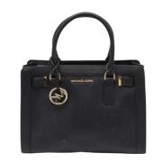 Pre-owned Leather totes Michael Kors Pre-owned , Black , Dames