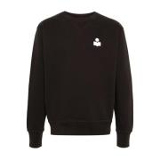 Zwarte Sweater Sweatshirt Isabel Marant , Black , Heren