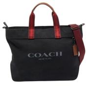 Pre-owned Canvas totes Coach Pre-owned , Black , Dames