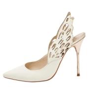 Pre-owned Leather heels Sophia Webster Pre-owned , White , Dames