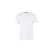 Witte T-shirt met Pixel Logo Patch Comme des Garçons Play , White , He...