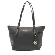 Pre-owned Leather totes Michael Kors Pre-owned , Black , Dames