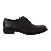 Authentieke Italiaanse Derby Formele Schoenen Dolce & Gabbana , Black ...