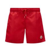 Casual Shorts Moncler , Red , Heren