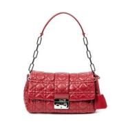 Pre-owned Leather dior-bags Dior Vintage , Red , Dames