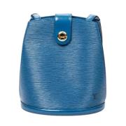 Pre-owned Leather louis-vuitton-bags Louis Vuitton Vintage , Blue , Da...