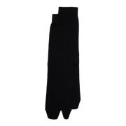 Zwarte Bootleg Sokken Maison Margiela , Black , Unisex