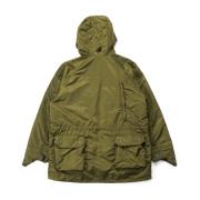 Field Parka Flight Satin Nylon Engineered Garments , Green , Heren