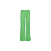 Wijde Pijp Statement Jeans Fabienne Chapot , Green , Dames