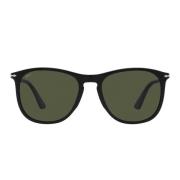 Klassieke gepolariseerde zonnebril Persol , Black , Unisex