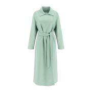 Hans Wol En Kasjmier Jas Max Mara , Green , Dames