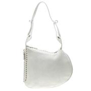 Pre-owned Leather fendi-bags Fendi Vintage , White , Dames