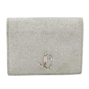 Pre-owned Fabric wallets Jimmy Choo Pre-owned , Gray , Dames