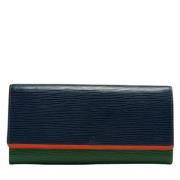 Pre-owned Leather wallets Louis Vuitton Vintage , Multicolor , Dames