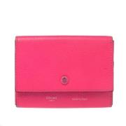 Pre-owned Leather celine-bags Celine Vintage , Pink , Dames