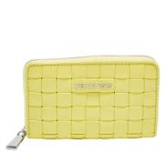 Pre-owned Leather wallets Michael Kors Pre-owned , Yellow , Dames