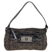 Pre-owned Canvas shoulder-bags Givenchy Pre-owned , Black , Dames