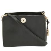 Pre-owned Leather shoulder-bags Michael Kors Pre-owned , Black , Dames