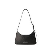 Mini Crackle Hobo Tas Acne Studios , Black , Dames