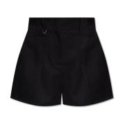 Bari high-rise shorts Jacquemus , Black , Dames