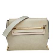 Pre-owned Leather shoulder-bags Chloé Pre-owned , Beige , Unisex
