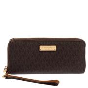 Pre-owned Coated canvas wallets Michael Kors Pre-owned , Brown , Dames